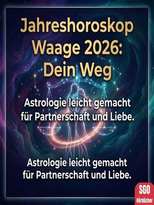 cover image of Jahreshoroskop Waage 2026